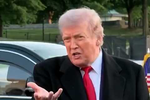 Donald Trump Snaps at ABC Reporter Asking About Iran War and Gas Prices