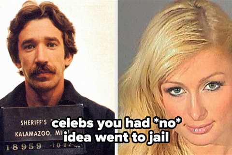 19 Celebs Who I'm Positive You Had No Idea Went To Jail