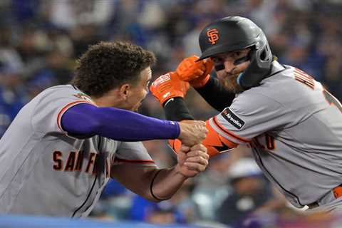 Giants catcher earns ‘Major League’ comparison after multi-homer game vs. Dodgers