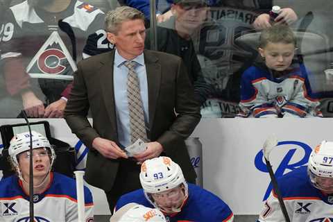 Oilers fire coach Kris Knoblauch following first-round playoff ouster