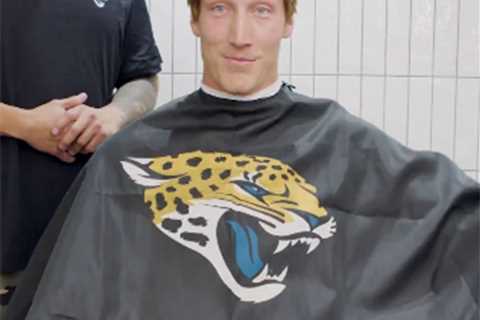 Trevor Lawrence cuts his hair for Jaguars schedule release video — or did he?