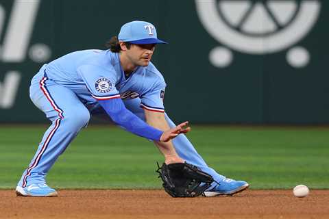 Rangers infielder Josh Smith to be hospitalized at least one week with viral meningitis diagnosis
