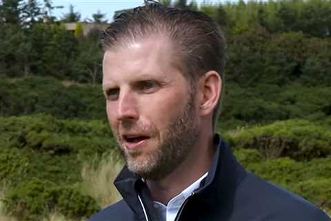 Eric Trump Says He's Suing Jen Psaki and MS Now For 'False' China Report