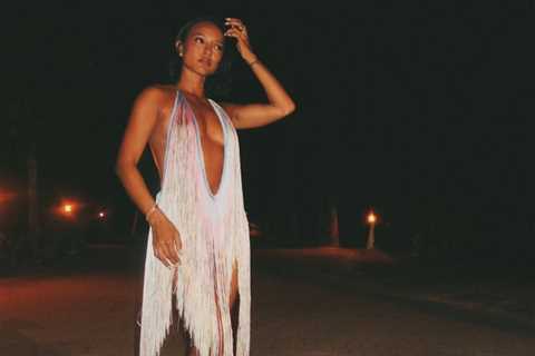 You ask, we answer! Who Made Karrueche’s Multicolor Fringe Birthday Dress?