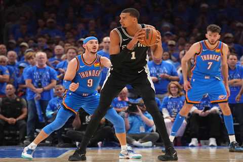 Spurs vs. Thunder prediction: Isaiah Hartenstein turns into a cheerleader in Game 2