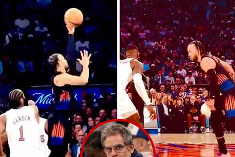 Ben Stiller Praised For Cinematic Phone Footage of Knicks' Win Over Cavs