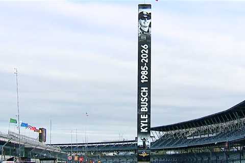 Indianapolis Motor Speedway honors NASCAR icon Kyle Busch after death at 41