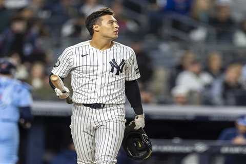 Anthony Volpe out of the lineup as Jose Caballero makes injury return in telling Yankees sign