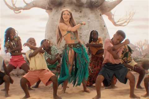 Shakira & Burna Boy Drop ‘Dai Dai’ Video Featuring Cameos From World Cup Winners Messi &..