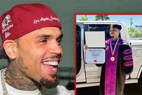Chris Brown Receives Honorary PhD in Visual and Performing Arts