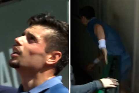 French Tennis Star Arthur Gea Has Bathroom Emergency During Match