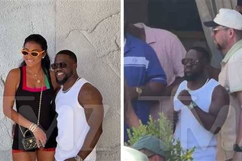Kevin Hart Parties in Las Vegas With Wife Eniko