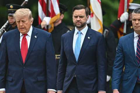 Donald Trump Sure Seems Like He Was Having A Lot Of Trouble Physically At Yesterday's Memorial Day..