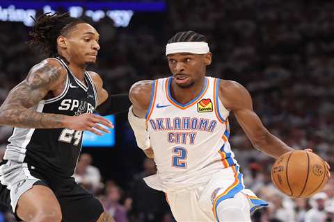 Thunder roll past Spurs in critical Game 5 to move one game closer to facing Knicks in NBA Finals