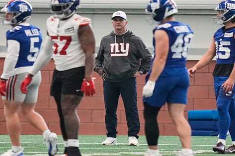 What John Harbaugh is trying to find in the controlled chaos of the Giants’ spring practices