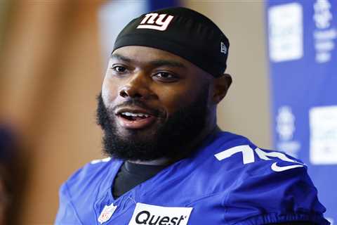 Giants restructure Andrew Thomas’ contract to create more cap space