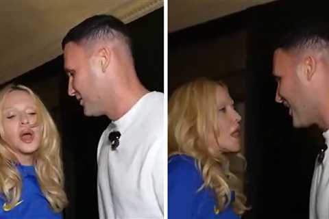 Madonna Gets Flirty, Dances on Table With Gymskin On Stream -- Watch!