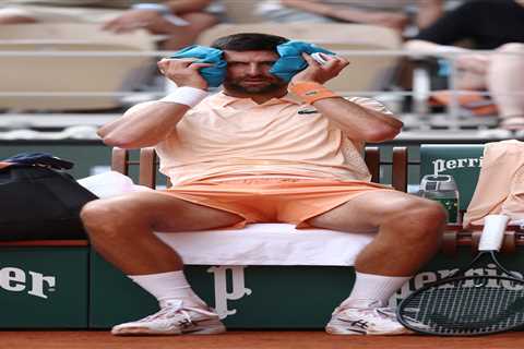Novak Djokovic snaps at cameraman before stunning French Open loss