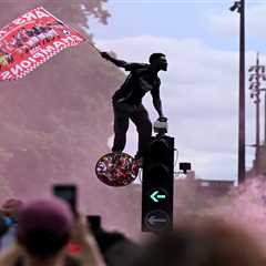 Six stabbed at Arsenal parade in London — hours after PSG triumph turns Paris into ‘urban guerrilla ..