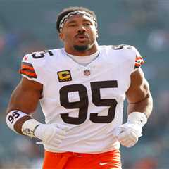 Rams trading for Browns’ Myles Garrett in stunning NFL blockbuster