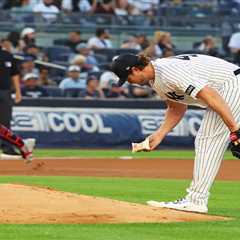 Gerrit Cole struggles for first time since return as Yankees fall to Guardians again
