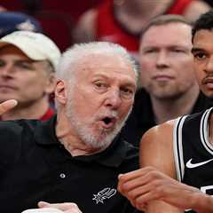 Gregg Popovich makes appearance at NBA Finals to support Spurs