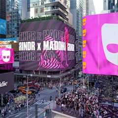 Madonna Transforms Times Square Into Pride Month Party With Surprise Grindr Pop-Up Show