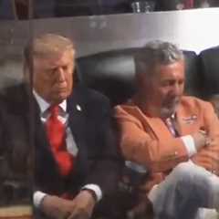 President Trump Caught Snoozing at NBA Finals After MSG Crowd Boos