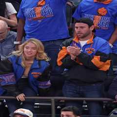 Sydney Sweeney pushed off of Knicks Celebrity Row for NBA Finals Game 4