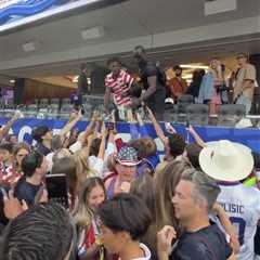 IShowSpeed causes chaos at USA World Cup match