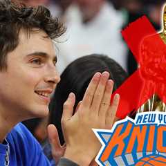 Timothée Chalamet Snubs Oscars After Knicks Win NBA Championship