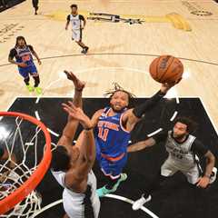 Jalen Brunson breaks down in ESPN interview after carrying Knicks to NBA championship with epic..