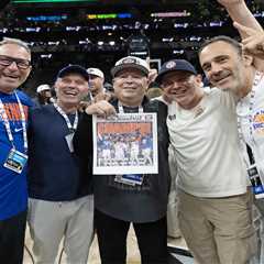 Jay Wright extols Leon Rose vision that finally brought Knicks a title