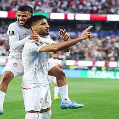 Iran’s Mohammad Mohebi causes outrage with gun celebration during World Cup 2026