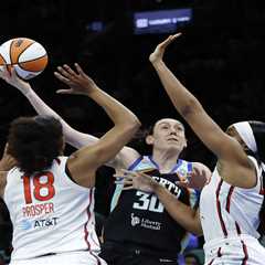 Liberty’s eight-game winning streak snapped in messy loss to Mystics