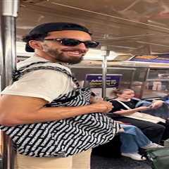 Knicks NBA champ Landry Shamet goes incognito on the subway