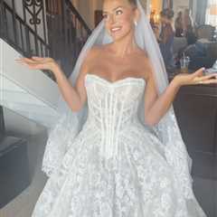 Haley Cavinder, Jake Ferguson wanted guests to ‘let loose’ at starry wedding — leading to one..