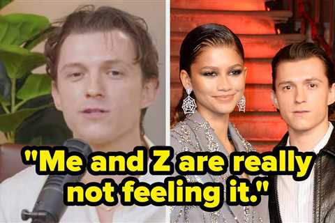 After Tom Holland Admitted He And Zendaya Privately Vent About Things They're Unhappy About On Set, ..