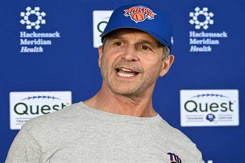 How John Harbaugh is stepping up Giants’ injury prevention efforts