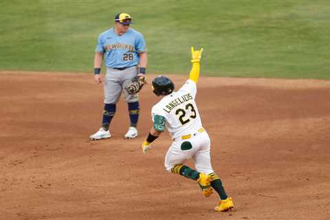 A’s go BOOM in Las Vegas with MLB longest homer in wild slugfest