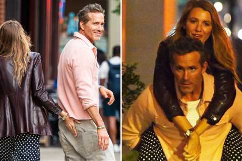 Blake Lively and Ryan Reynolds Get Handsy During NYC Date Night