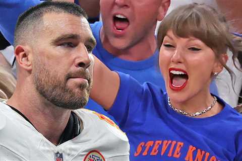 Travis Kelce With Chiefs as Taylor Swift Hits 'Toy Story' Premiere, Knicks Game