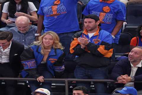 Sydney Sweeney pushed off of Knicks Celebrity Row for NBA Finals Game 4