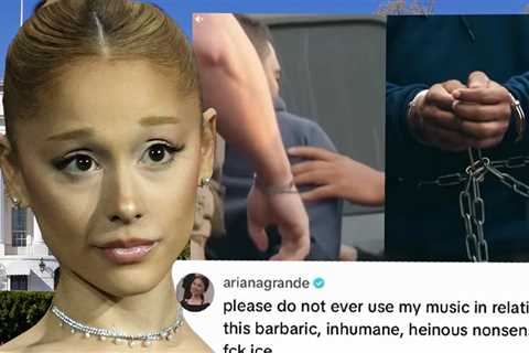 Ariana Grande Spams White House TikTok Over Unauthorized Use Of Song In Immigration Post