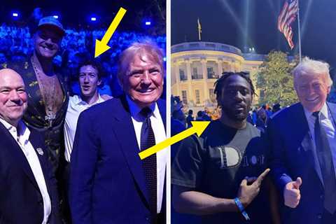 24 Celebrities Who Attended The UFC 250 Fight At The White House