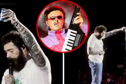 Post Malone Dedicates Concert To Oliver Tree, Pours Out Beer For Him