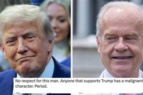 Kelsey Grammer Defended Trump And Called Him Charming, And Everyone's Saying The Same Thing