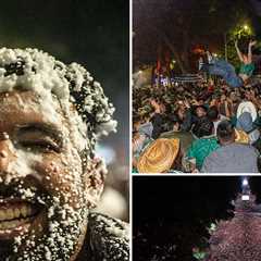 Mexico Fans Celebrating World Cup Win Go Wild In L.A. and Mexico City