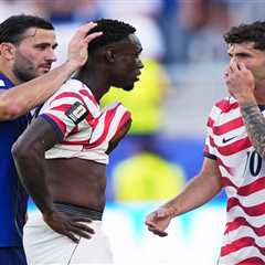 USMNT accepting its Folarin Balogun red card fate as outrage lingers