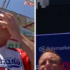 Joey Chestnut Wins 4th of July Hot Dog Eating Contest For 18th Time